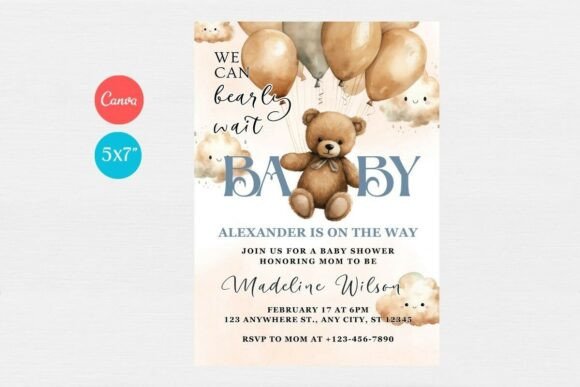 Baby Shower Welcome Sign & Invitation