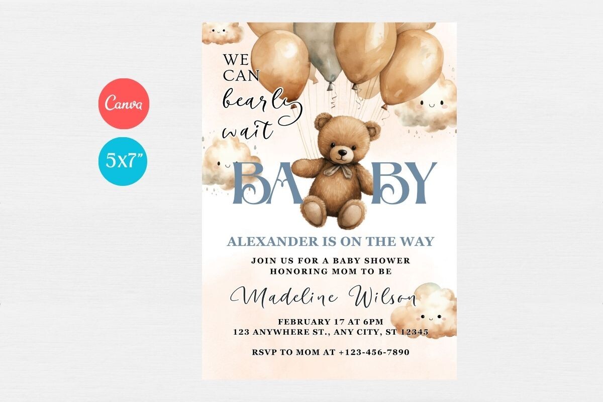 Baby Shower Welcome Sign & Invitation