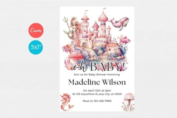 Baby Shower Welcome Sign & Invitation