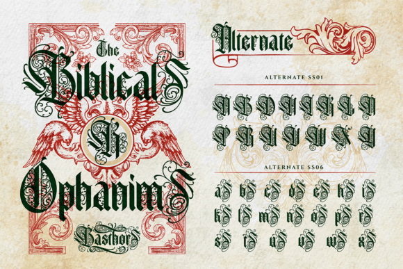 Basthors Font - Preview 5