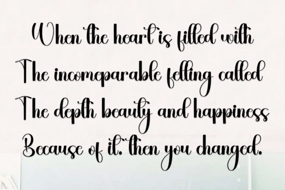 Casual Handwriting Font - Preview 4