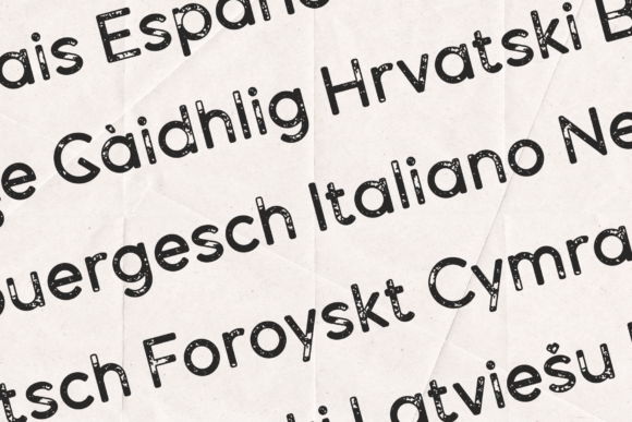 Dense Font - Preview 2