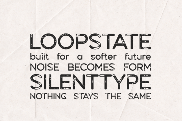 Dense Font - Preview 3