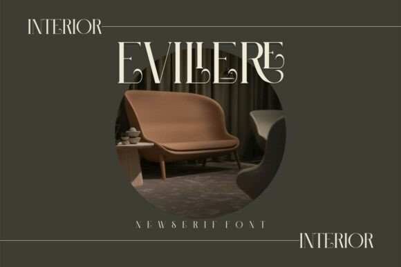 Eviliere Font PNG with transparent background - Preview 3