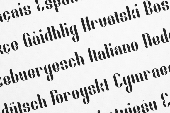 Fika Rough Font - Preview 2