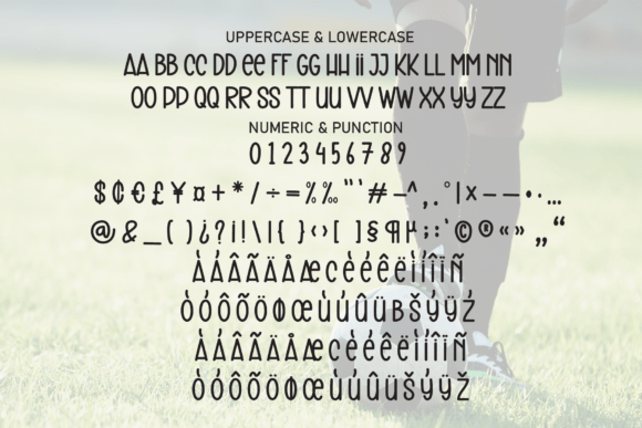 Football Font - Preview 6