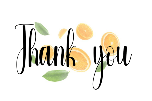 Fruity Orange Font - Preview 6