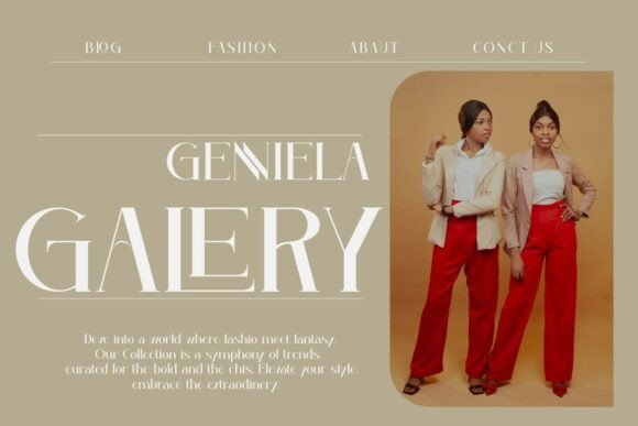 Genniela Font - Preview 2