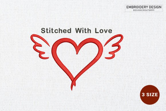 Heart Embroidery Design