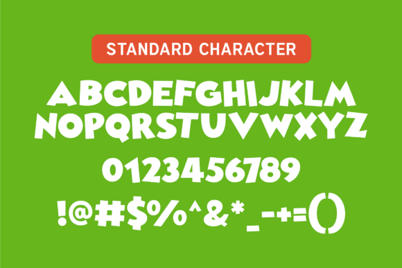 Kidmon Font PNG with transparent background - Preview 1
