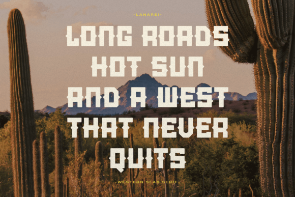 Lanarei Font PNG with transparent background - Preview 5