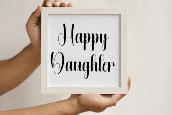 Luckyday Font PNG with transparent background - Preview 3