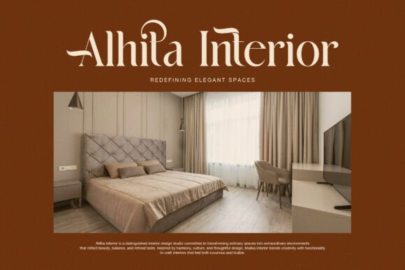 Malika Font PNG with transparent background - Preview 3