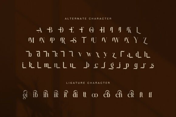 Malika Font PNG with transparent background - Preview 6