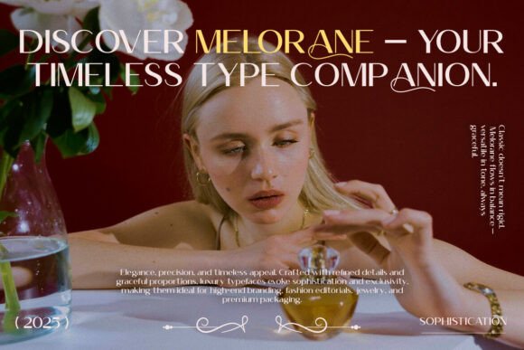 Melorane Font font preview - 5