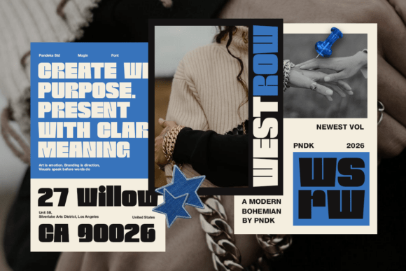 Mogin Font PNG with transparent background - Preview 3