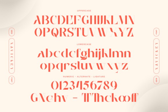 Navickey Font PNG with transparent background - Preview 1