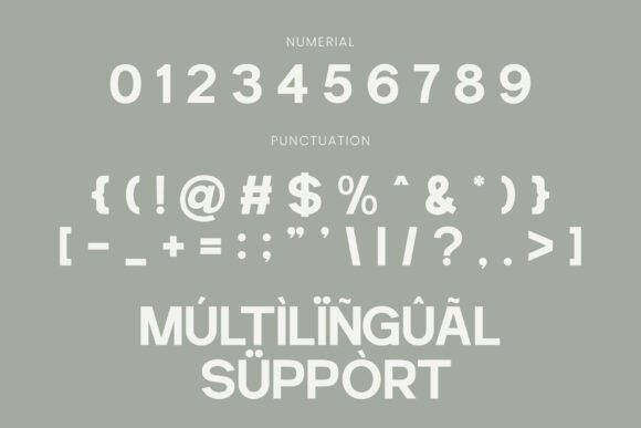 Norqen Font PNG with transparent background - Preview 4