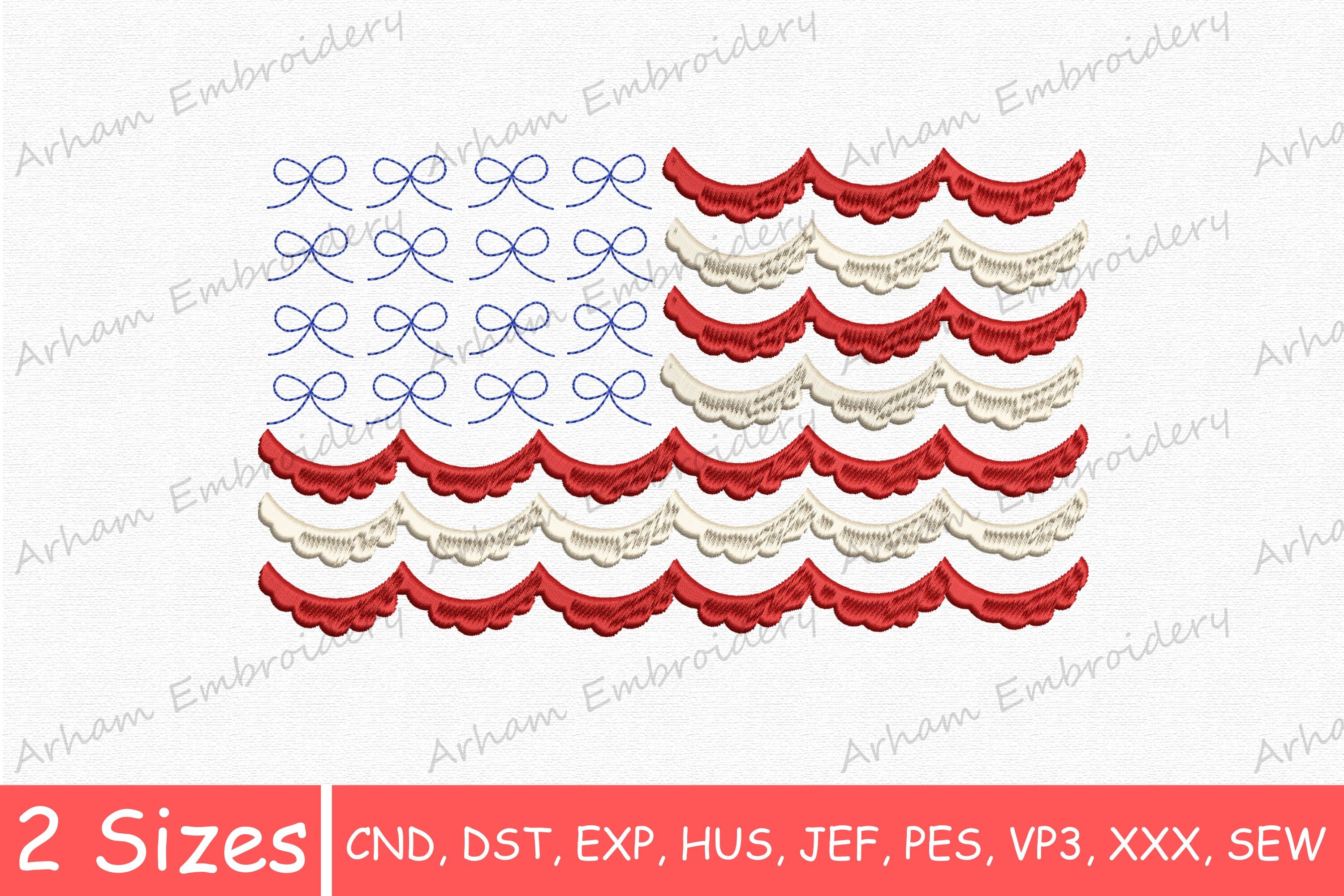Patriotic American Flag, Fourth of July
