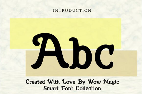 Playful Retro Font PNG with transparent background - Preview 1