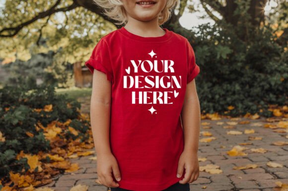 Rabbit Skins 3321 Toddler Mockup Grafik Produktmodelle (Mockups) Von MocksStudio