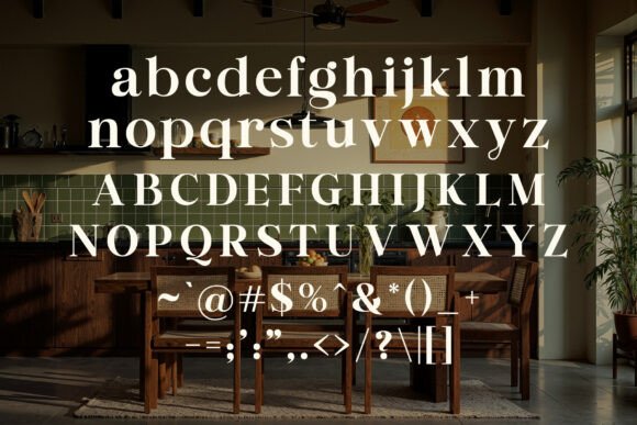 Refined Society Font PNG with transparent background - Preview 3