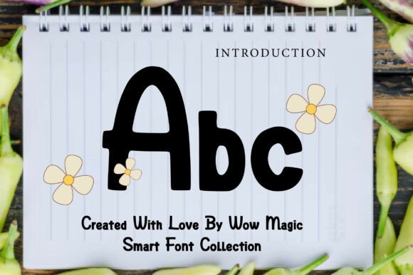 Ribbon Twist Font PNG with transparent background - Preview 1