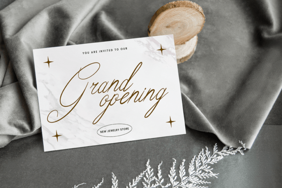 Setiany Font PNG with transparent background - Preview 4