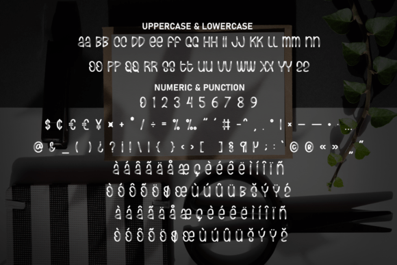 Simple Things Font PNG with transparent background - Preview 6