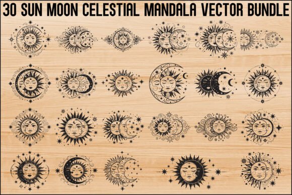 Sun Moon Celestial Mandala Bundle