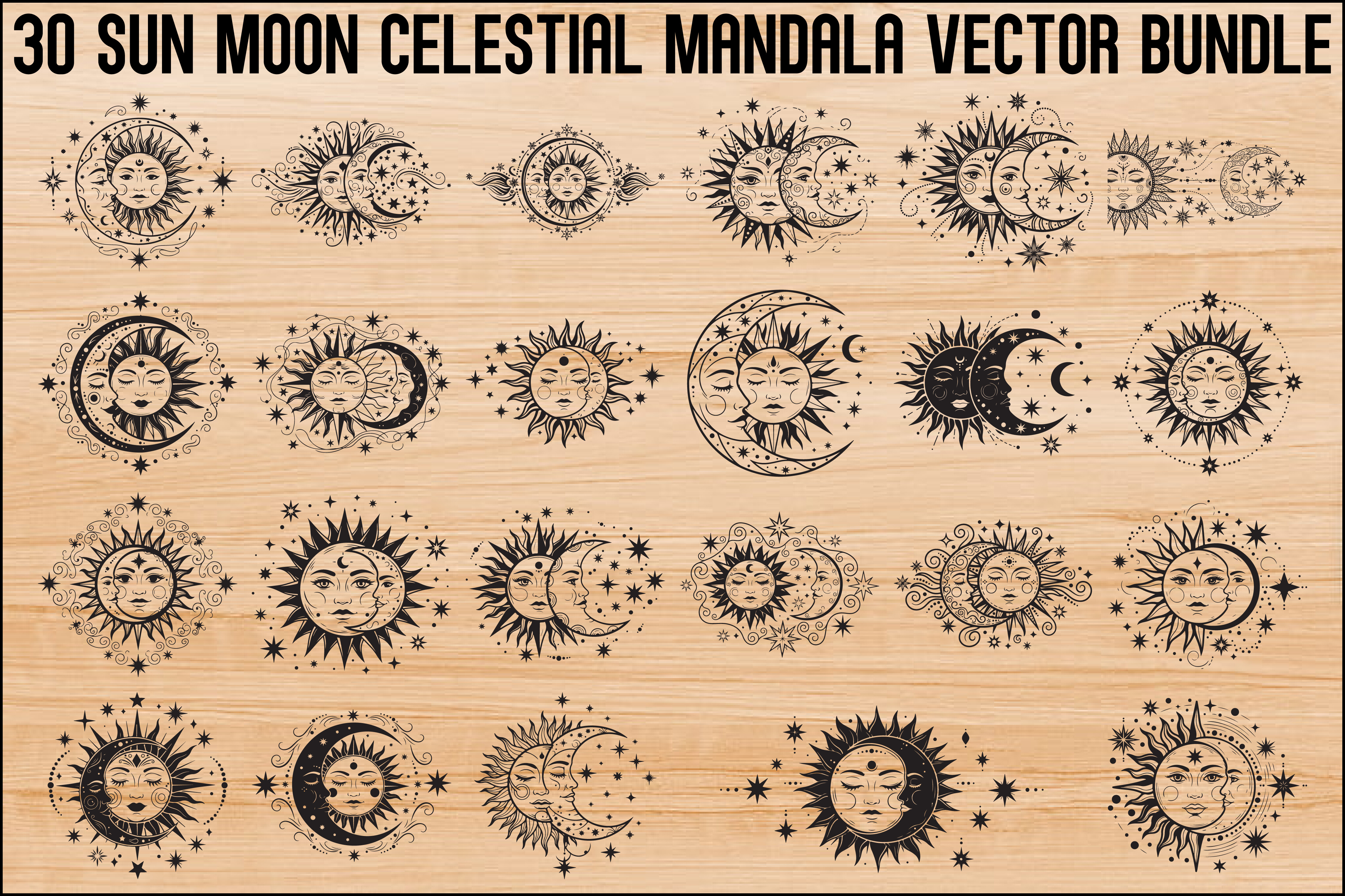 Sun Moon Celestial Mandala Bundle