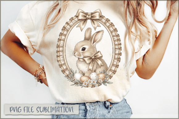 Vintage Easter Bunny PNG
