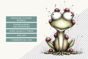 Watercolor Frog Clipart Bundle Graphic by busydaydesign · Creative Fabrica