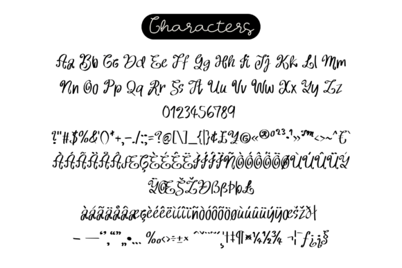 Amelia Notes Font - Preview 6