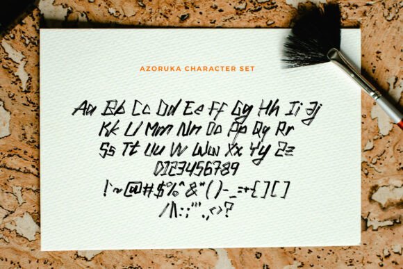 Azoruka Font - Preview 4