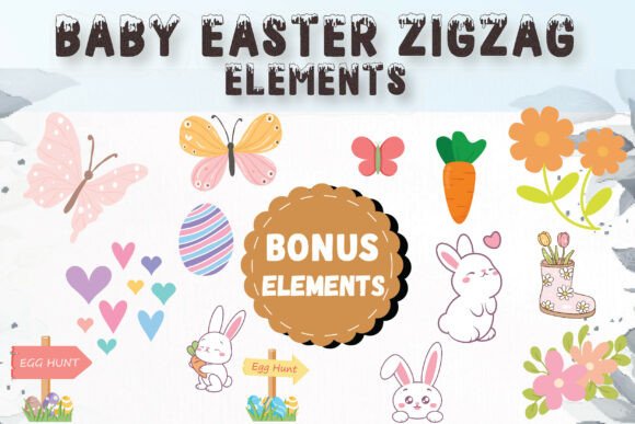 Baby Easter Bundle Font - Preview 1