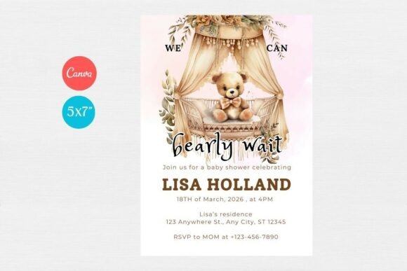 Baby Shower Welcome Sign & Invitation
