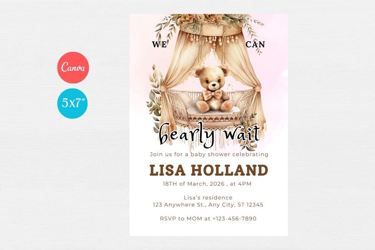 Baby Shower Welcome Sign & Invitation