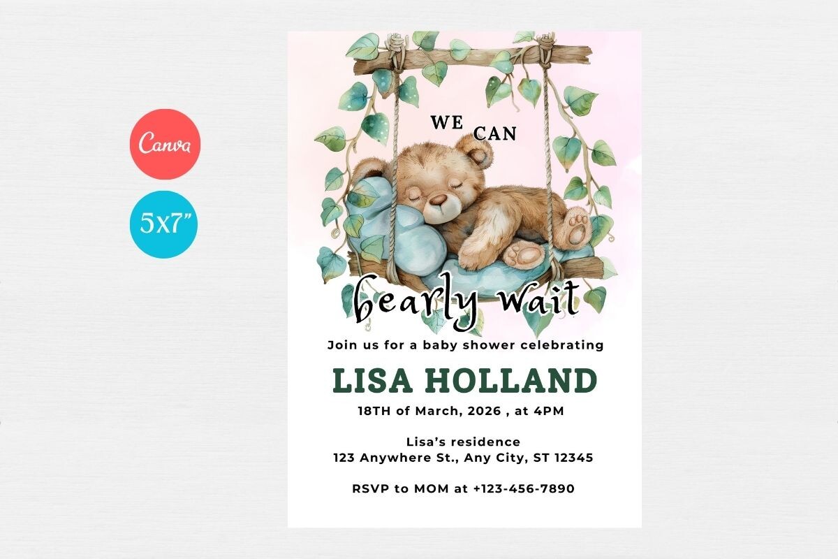 Baby Shower Welcome Sign & Invitation
