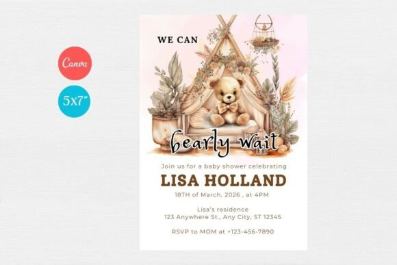 Baby Shower Welcome Sign & Invitation