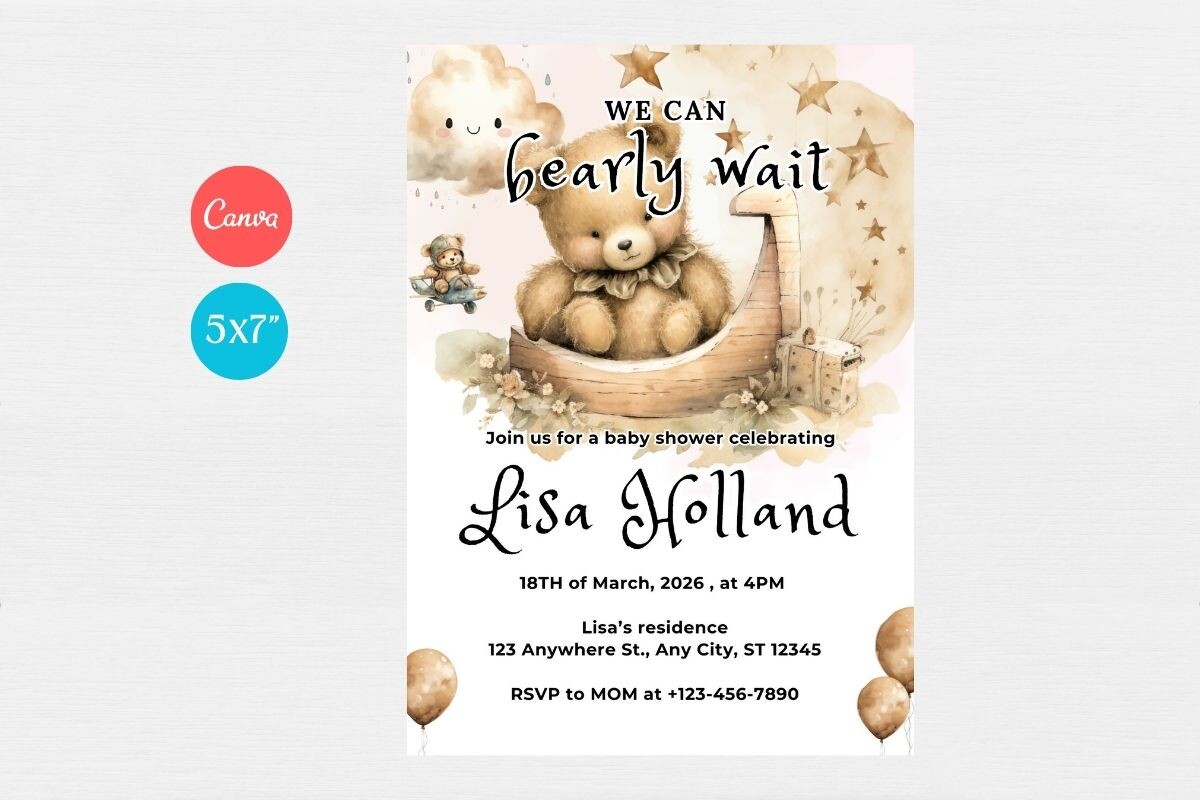 Baby Shower Welcome Sign & Invitation