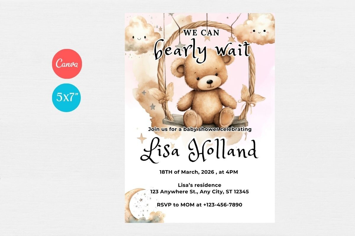 Baby Shower Welcome Sign & Invitation