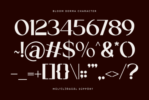 Bloom Derma Font - Preview 2