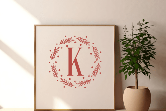 Bouquet Monogram Font - Preview 4