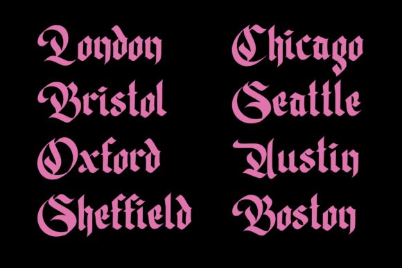Brackvold Font - Preview 5