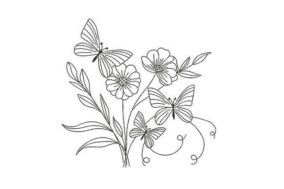 Butterfly Floral