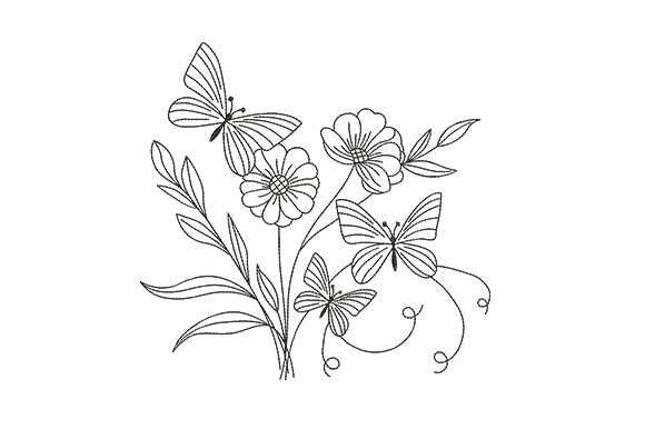 Butterfly Floral