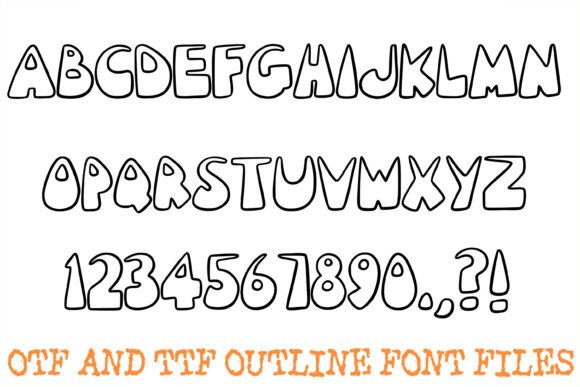 Chunky Vintage Font font preview - 1