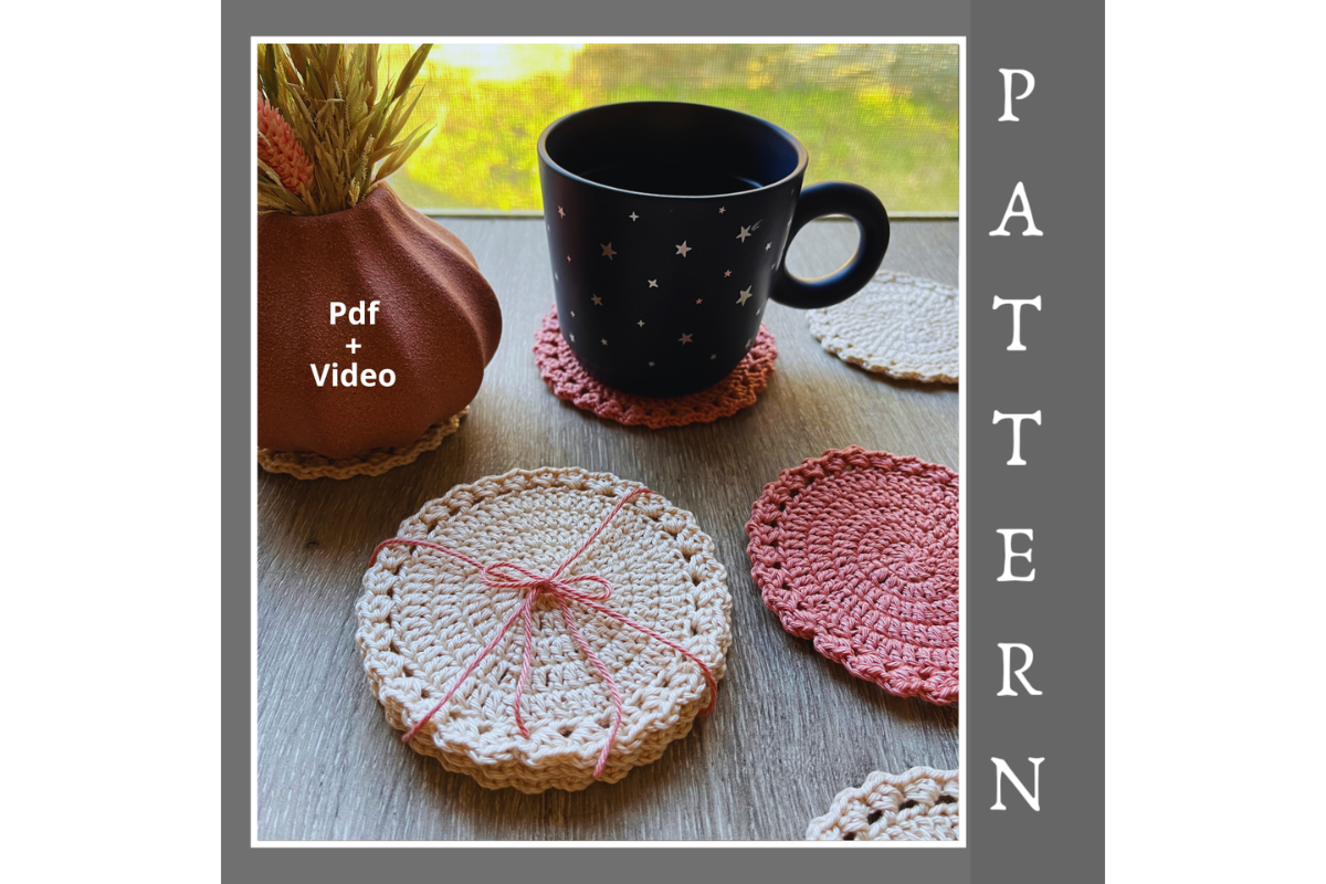 Crochet Coasters and Placemat Pattern
