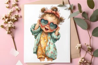 Cute Summer Baby Boy Clipart Graphic by NexaArt · Creative Fabrica